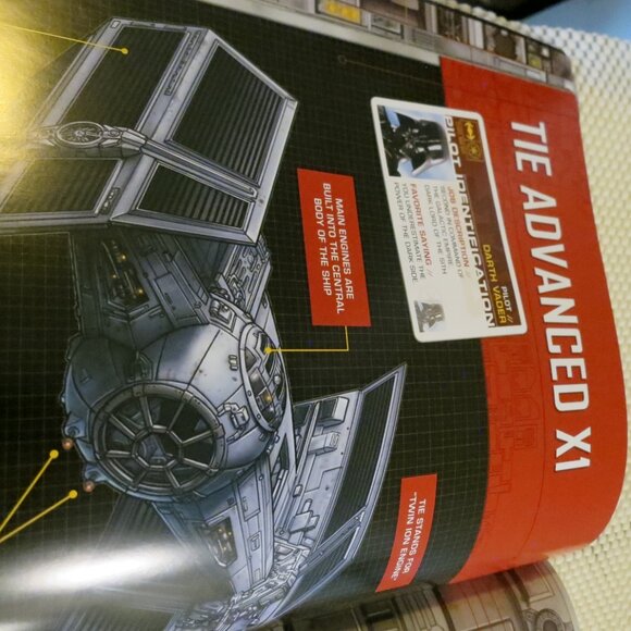 Star Wars Paper Folded Flyers Starfighter Construction Kit Book by Klutz Labs - Picture 10 of 11